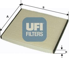 UFI 53.184.00 - Filter kabine www.molydon.hr