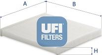 UFI 53.186.00 - Filter kabine www.molydon.hr