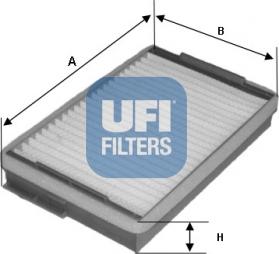 UFI 53.139.00 - Filter kabine www.molydon.hr