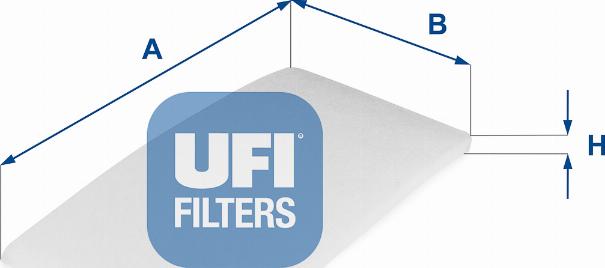 UFI 53.322.00 - Filter kabine www.molydon.hr