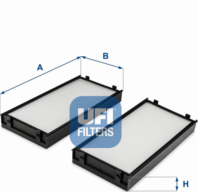 UFI 53.255.00 - Filter kabine www.molydon.hr