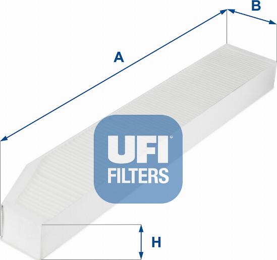 UFI 53.257.00 - Filter kabine www.molydon.hr