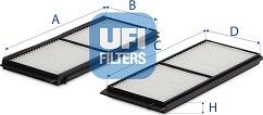 UFI 53.219.00 - Filter kabine www.molydon.hr