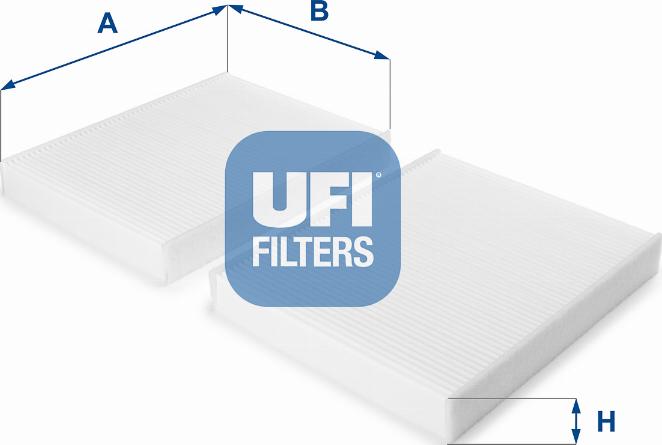 UFI 53.229.00 - Filter kabine www.molydon.hr