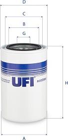 UFI 80.039.00 - Filter, radna hidraulika www.molydon.hr