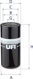 UFI 80.137.00 - Filter, radna hidraulika www.molydon.hr