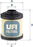 UFI 83.065.00 - Filter, radna hidraulika www.molydon.hr