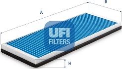 UFI 34.195.00 - Filter kabine www.molydon.hr