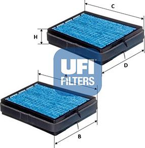 UFI 34.130.00 - Filter kabine www.molydon.hr