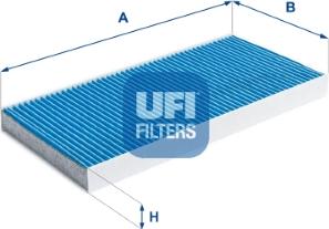 UFI 34.346.00 - Filter kabine www.molydon.hr