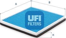 UFI 34.253.00 - Filter kabine www.molydon.hr