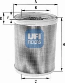 UFI 30.078.01 - Filter za zrak www.molydon.hr