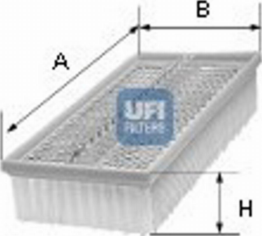 UFI 30.198.00 - Filter za zrak www.molydon.hr