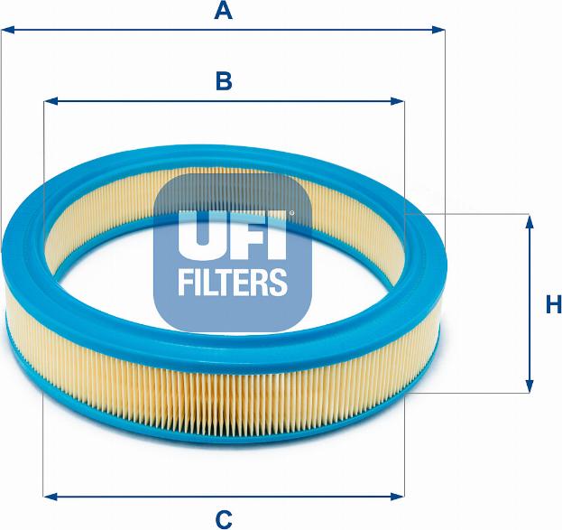 UFI 30.145.01 - Filter za zrak www.molydon.hr