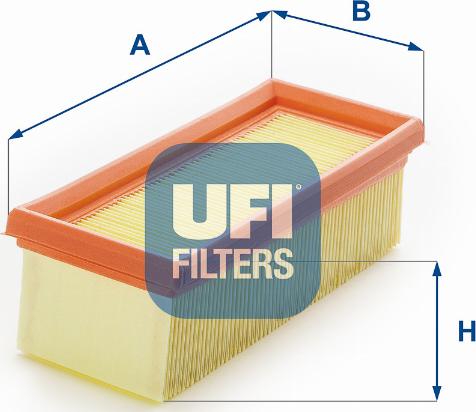 UFI 30.163.00 - Filter za zrak www.molydon.hr