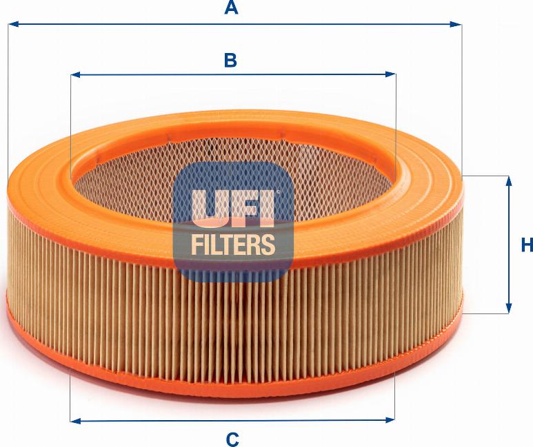 UFI 30.843.01 - Filter za zrak www.molydon.hr