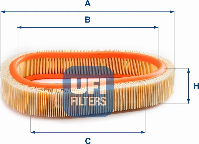 UFI 30.806.00 - Filter za zrak www.molydon.hr