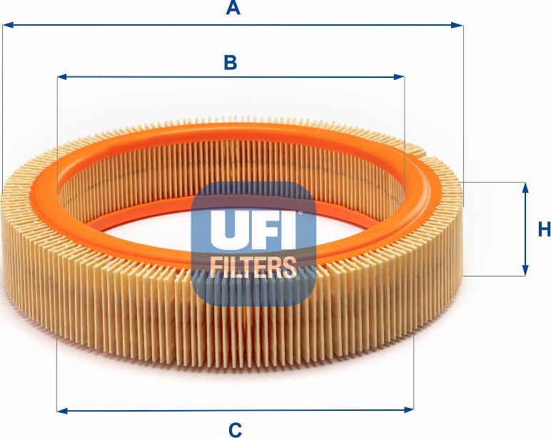 UFI 30.807.00 - Filter za zrak www.molydon.hr