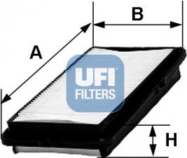 UFI 30.242.00 - Filter za zrak www.molydon.hr