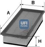 UFI 30.261.00 - Filter za zrak www.molydon.hr