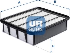 UFI 30.A91.00 - Filter za zrak www.molydon.hr