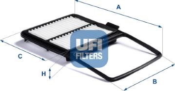 UFI 30.A97.00 - Filter za zrak www.molydon.hr