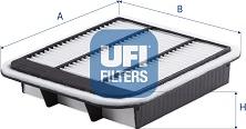 UFI 30.B07.00 - Filter za zrak www.molydon.hr