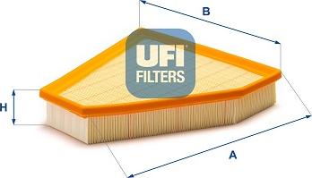 UFI 30.B17.00 - Filter za zrak www.molydon.hr