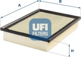 UFI 30.B86.00 - Filter za zrak www.molydon.hr