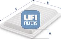 UFI 30.C40.00 - Filter za zrak www.molydon.hr