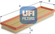 UFI 30.C55.00 - Filter za zrak www.molydon.hr