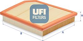 UFI 30.C65.00 - Filter za zrak www.molydon.hr