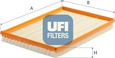 UFI 30.C70.00 - Filter za zrak www.molydon.hr