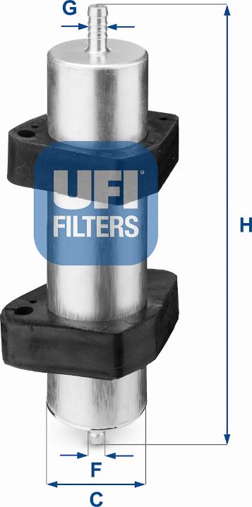 UFI 31.920.00 - Filter za gorivo www.molydon.hr