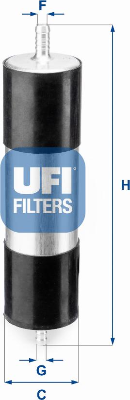 UFI 31.921.00 - Filter za gorivo www.molydon.hr