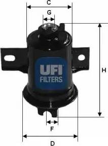 UFI 31.610.00 - Filter za gorivo www.molydon.hr