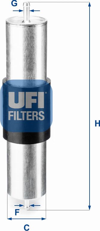 UFI 31.569.00 - Filter za gorivo www.molydon.hr