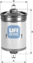 UFI 31.531.00 - Filter za gorivo www.molydon.hr