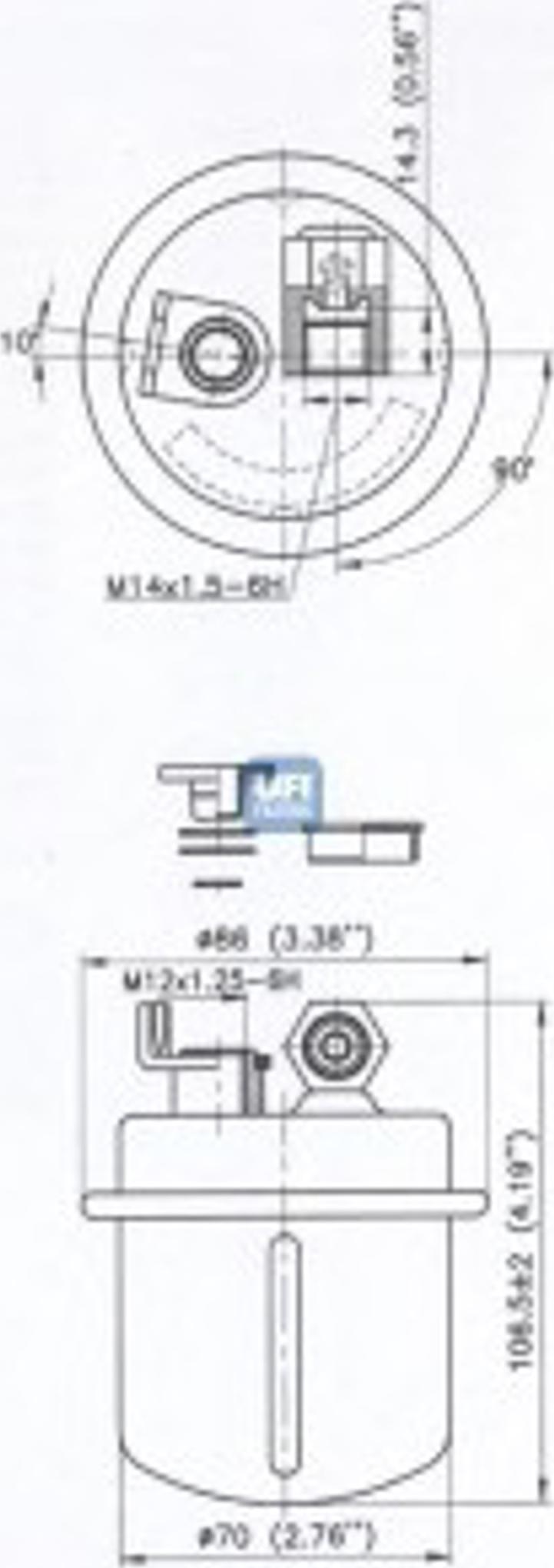 UFI 31.617.00 - Filter za gorivo www.molydon.hr