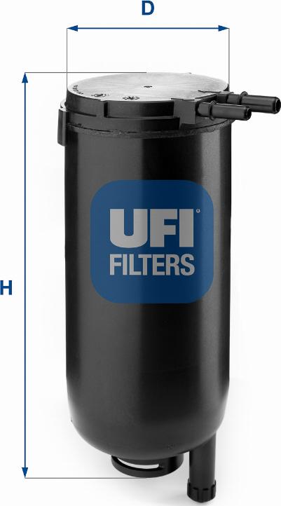 UFI 31.071.00 - Filter za gorivo www.molydon.hr