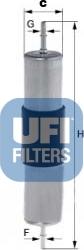 UFI 31.768.00 - Filter za gorivo www.molydon.hr