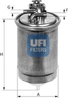 UFI 24.418.00 - Filter za gorivo www.molydon.hr