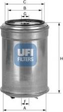 UFI 24.364.00 - Filter za gorivo www.molydon.hr