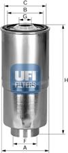 UFI 24.380.00 - Filter za gorivo www.molydon.hr