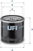 UFI 24.297.00 - Filter za gorivo www.molydon.hr