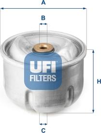 UFI 25.901.00 - Filter za ulje www.molydon.hr