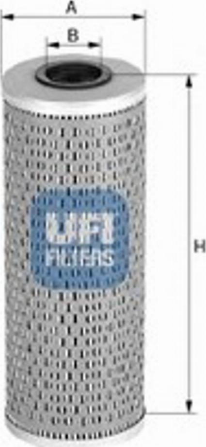 UFI 25.498.00 - Filter za ulje www.molydon.hr