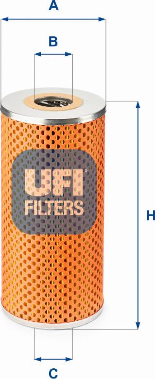 UFI 25.401.00 - Filter za ulje www.molydon.hr