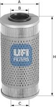 UFI 25.607.00 - Filter za ulje www.molydon.hr