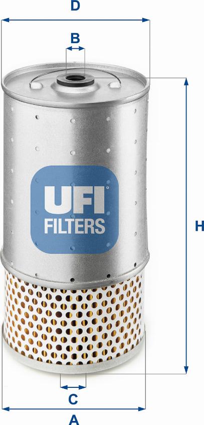 UFI 25.528.00 - Filter za ulje www.molydon.hr